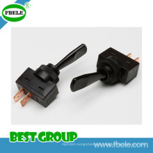 Black Automotive Toggle Switch